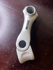 Zoom TDS-80 Adjustable Alloy Road Bike Stem 25.4 x 120mm 1 1/8" -10  40  Silver