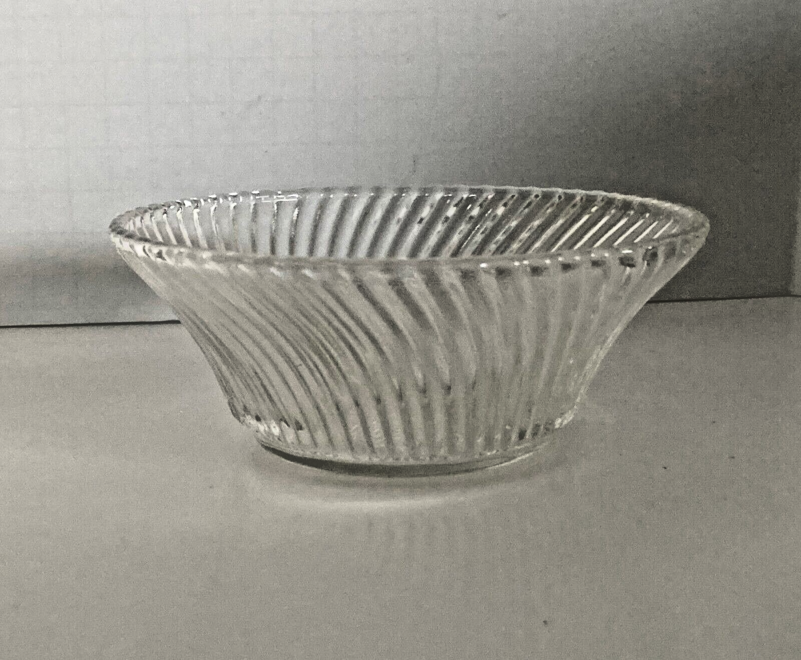 Vintage Diana Crystal 5 Inch Cereal Bowl by Federal Glass Co Depression Glass