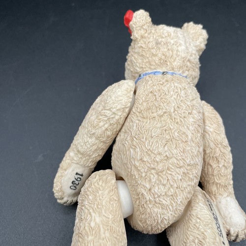 The Steiff Collection 1930 Teddy Bear Porcelain Figurine EC99 #50040 Franz - Picture 3 of 8