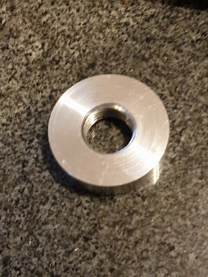 Aluminium Dremel Adapter 43 mm mit Bund Bohrständer Multitool Multischleifer 