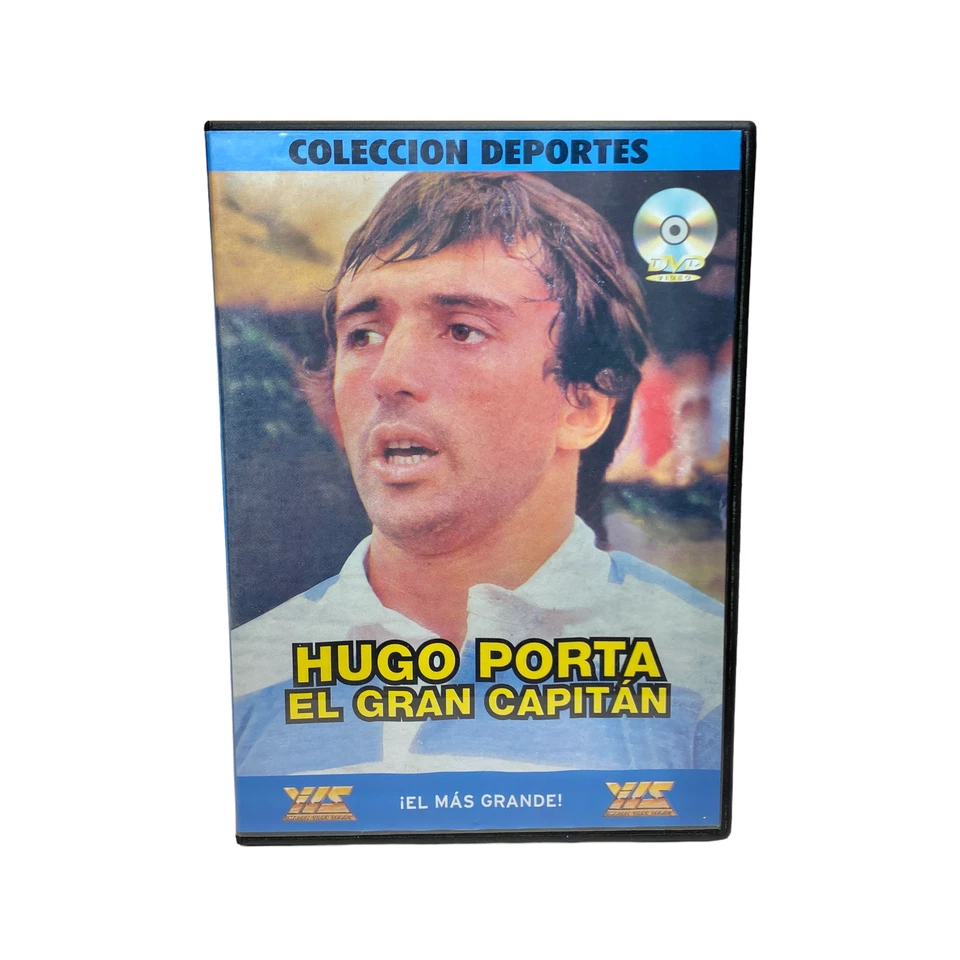 HUGO PORTA: EL GRAN CAPITAN - El Más Grande! Colleccion Deportes DVD RARE! HTF! Foto 2 de 4