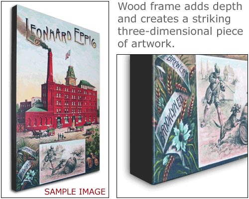 Canvas Print: Norman Vincent Peale, Half-Length Portrait, Seated At Desk, Facing - Picture 3 of 4