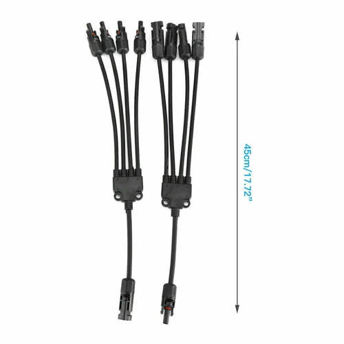 Panel Solar Y/T Rama Cable Conexión Impermeable Adaptador Extensión Envío Gratis - Imagen 10 de 21