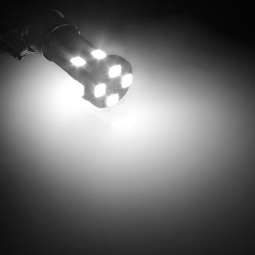 BAX9s 64132 H6W 434 8 SMD 3528 LED Sidelight Daytime Running Light Lamp DRL Bulb - Picture 7 of 12
