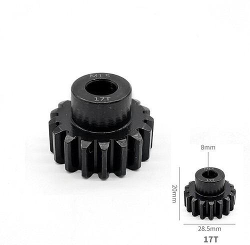 ENGRANAJE DE PIÑÓN DE ACERO M1.5 8mm Interior 11-30T PARA TRAXXAS X-Maxx XRT ARRMA 1/5 OUTCAST - Imagen 16 de 43