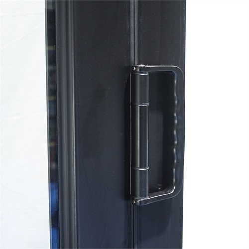 Pemberly Row 5 Panels Alumium Folding Door - Black Folded Out From Right To Left - Picture 18 of 20