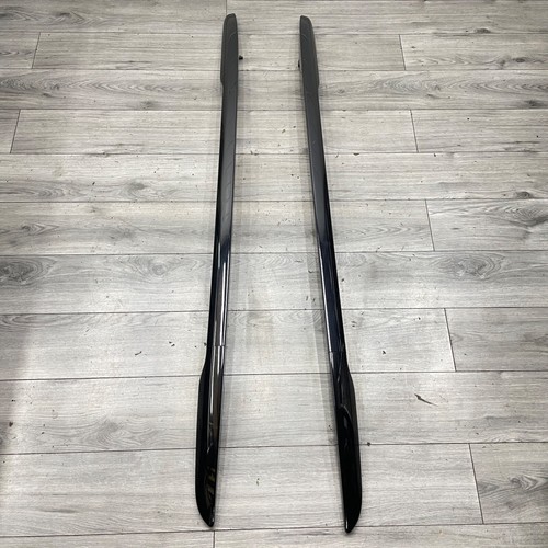 JUEGO DE RIELES BARRA TECHO CITROEN C5 AIRCROSS 98172166 98172148 NEGRO PLATA MOLDURA 17-22 - Imagen 1 de 18