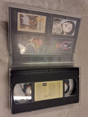 Simply Red Mick Hucknall Moving Picture Book Vhs Music Video