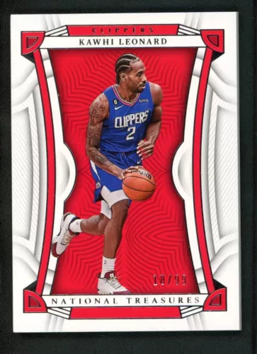 2022-23 Kawhi Leonard 18/99 Panini National Treasures