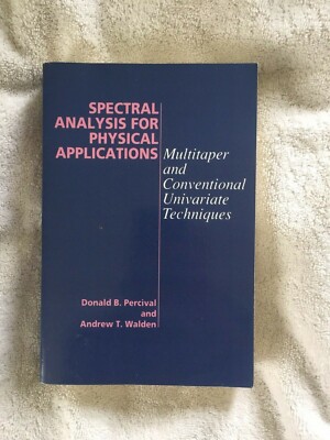 Spectral Analysis for Physical Applications - Percival & Walden - PB - 1998
