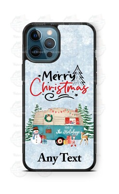 Christmas Snowman Vintage Poster Personalized Phone Case For iPhone 13 Samsung 