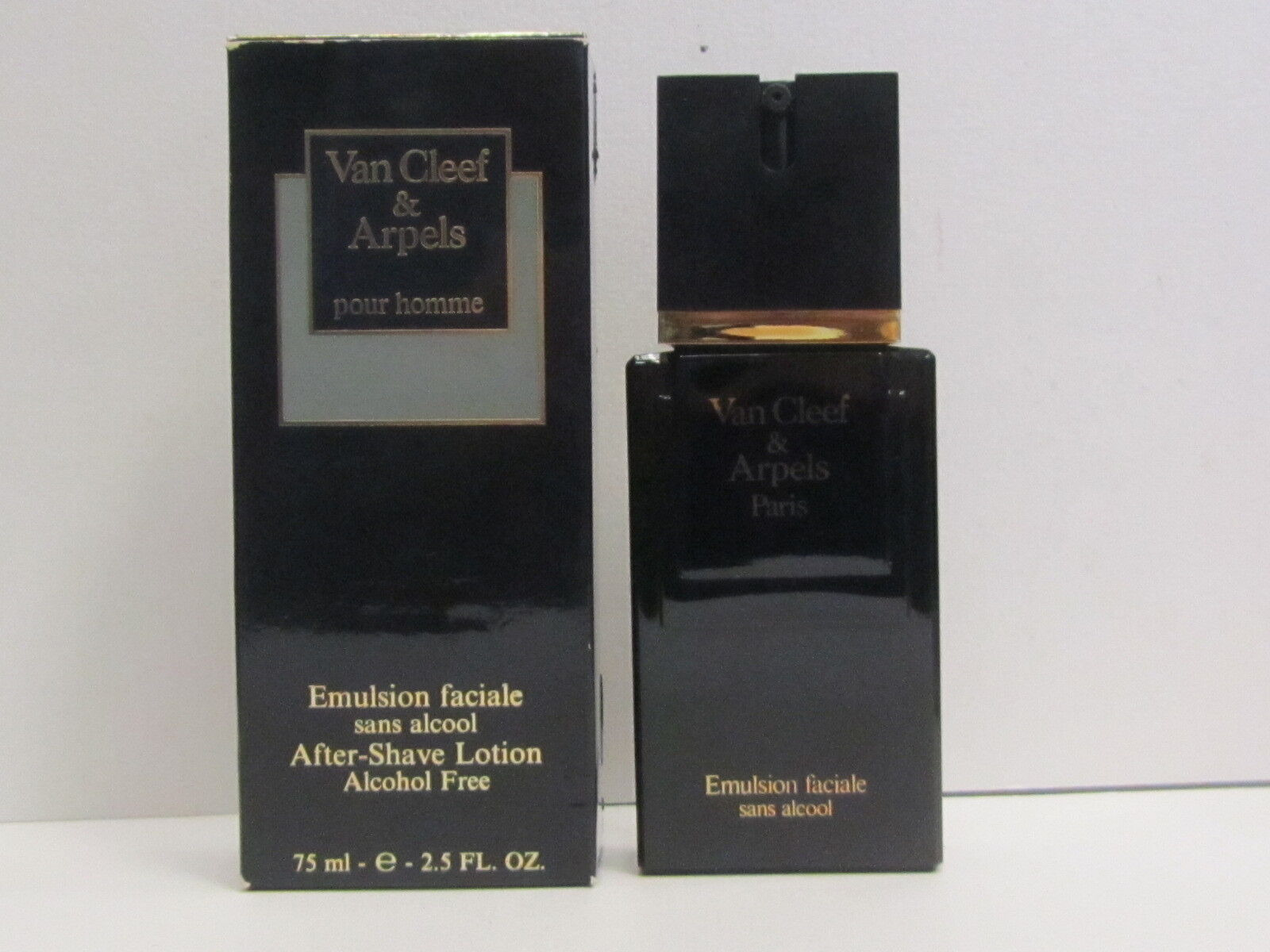 Van Cleef & Arpels Original Version Men 2.5 oz After Shave Lotion Alcohol Free