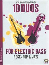 Thumbnail - 10 Duos For Electric Bass | Buch | 9783905847956