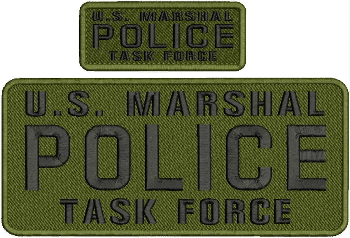 US MARSHAL PVC Patch パッチ TASK FORCE グリーン us marshal patch products for sale | eBay
