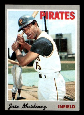 1970 Topps Baseball #8 Jose Martinez EX *e2