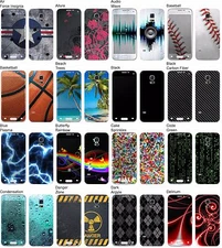 Any 1 Vinyl Decal/Skin for Samsung Galaxy S5 Mini Android - Buy 1 Get 2 Free!