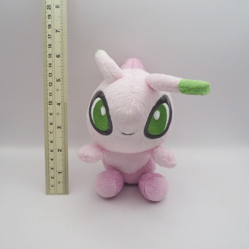 D1004B Celebi glänzend rosa Pikachu Waldpreis Plüschtier 7 Zoll Stofftier Puppe Japan - Bild 2 von 8