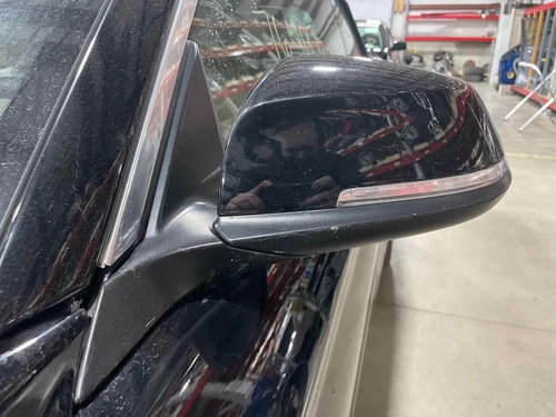 2016 BMW 228 Driver Left LH Door Mirror Power w/o Memory w/o Auto Dim Black OEM