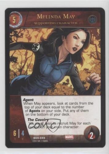 2017 VS System 2 Player Card Game SHIELD Vs Hydra Melinda May #SVH-045 w3d - Picture 1 of 3