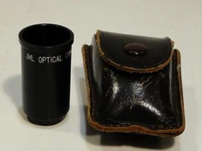 JML Optical 17mm Japan Microfiche Microfilm Lens in Leather case