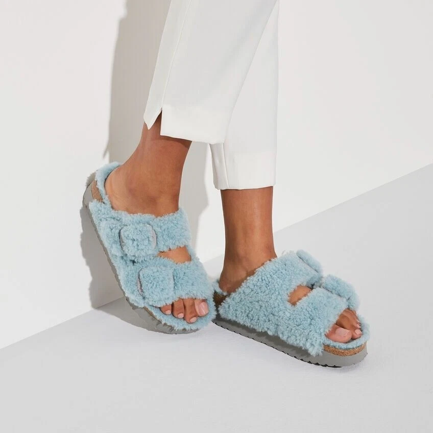 arizona big buckle shearling birkenstock