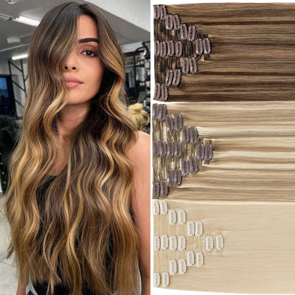 Extension Clip Capelli Lisci 63 Cm - Elite Extension - Foto 6