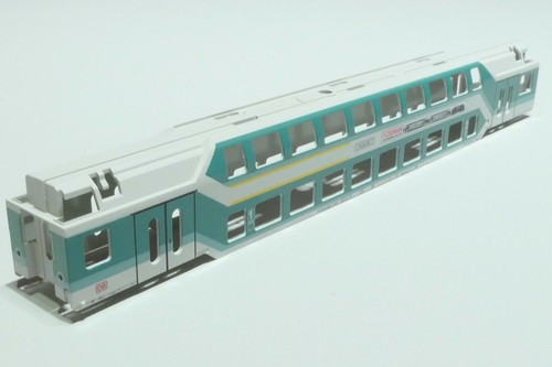 E527 Fleischmann DB AG 1.-2. Clase doble pisow. Fleischmann verde blanco 978121 | Condition: Neu