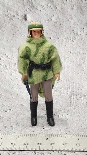 Vtg Star Wars Leia Combat Poncho Complete Action Figure 1984 Kenner CLEAN