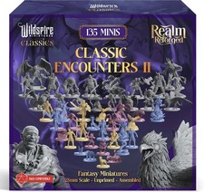 Classic Encounters II DND Miniatures, 135 Monsters and Encounters Bulk Set