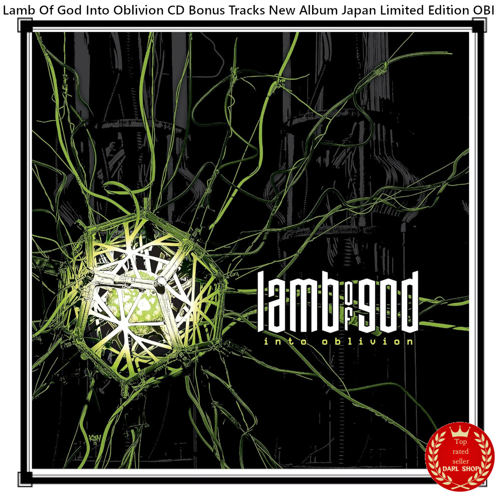 Lamb Of God Into Oblivion CD Bonus Tracks New Album Japan Limited Edition OBI