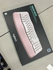 Logitech Wave Keys Wireless Ergonomic Keyboard - Rose BNIB 920-012276 (L#9)