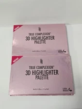 True Complexion, 3D Highlighter Palette, 8035 Luminosity, 0.38 oz. QTY:2
