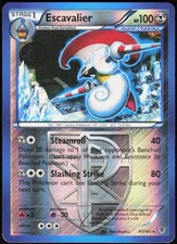 Escavalier (Team Plasma) 61/101 Reverse Holofoil Rare Plasma Blast LP Pokemon