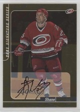 2000-01 ITG Be A Player Signature Series Auto Gold Shane Willis #72 Auto je2