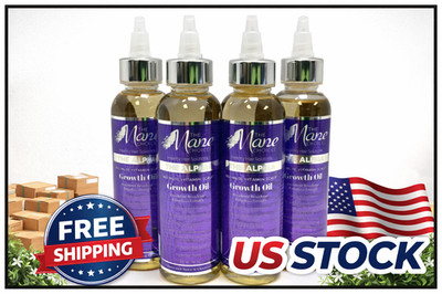 4pk  The Mane Choice Alpha Multi-vitamin Scalp Nourishing Hair Growth Oil, 4oz,