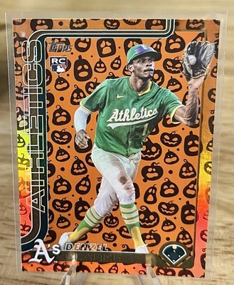 2025 Topps Update Denzel Clarke #US14 Jack-O'-Lantern