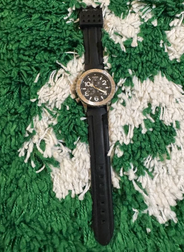 NIXON THE 42-20 CHRONO reloj de cuarzo negro JP - Imagen 2 de 3