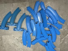TOMY Thomas Friends Trackmaster Blue Tracks Lot of Curves