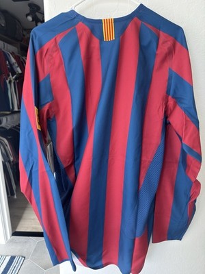 Nike FC Barcelona 2005/2006 - 05/ 06 Reissue Home Jersey Size