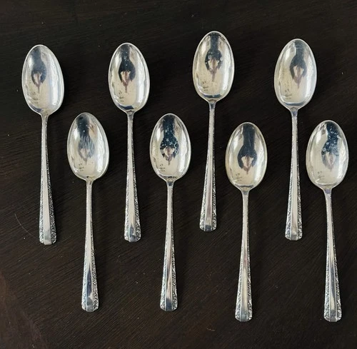 Towle Candlelight Sterling Silver Teaspoons Set of 8