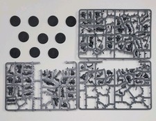 40k Khorne Berzerkers 10 Bodies, arms, weapons, 32mm bases World Eaters Marines