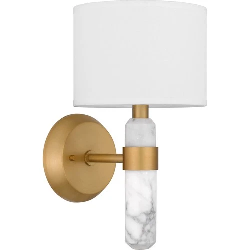 Quoizel KMB8707 Kimberly 13" Tall Wall Sconce - Brushed Weathered Brass - Picture 5 of 7