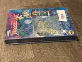 Dragon's Lair Sega CD Game + Box Only Authentic