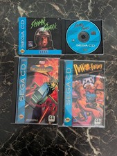 Sega CD Game Lot Sewer Shark Thunderstrike And C&C Power Factory W Instructions 