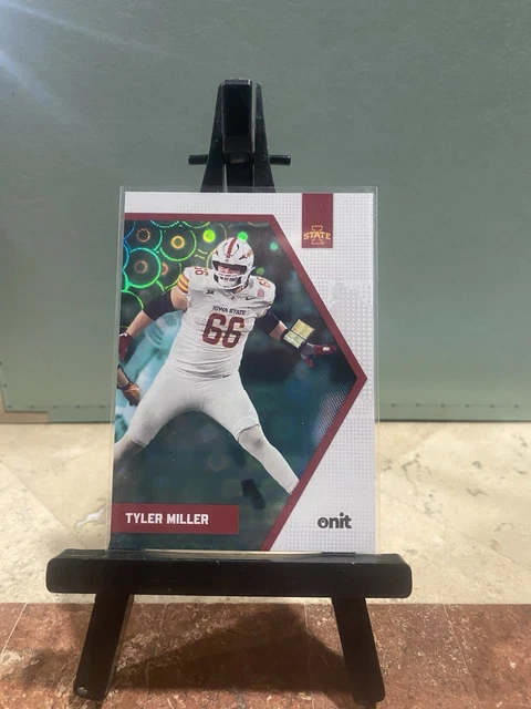 2025 Onit Football #P9 Tyler Miller Teal Dots