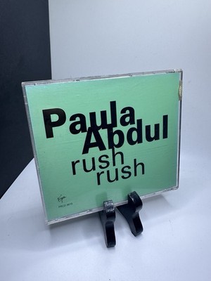 Paula Abdul CD Single Rush Rush 3 Track Virgin Promo