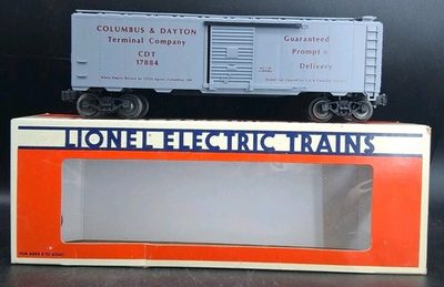 #ad Lionel 6 17884 O 1990 TTOS Convention Columbus amp; Dayton Terminal Company Box Car $14.99
