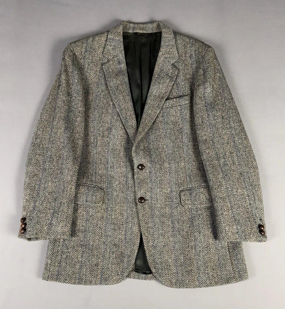 ジャケット・アウター 60s vintage pure wool sports jacket Multi-Color 1960s 100% Wool Vintage Suit Jackets & Blazers for Men