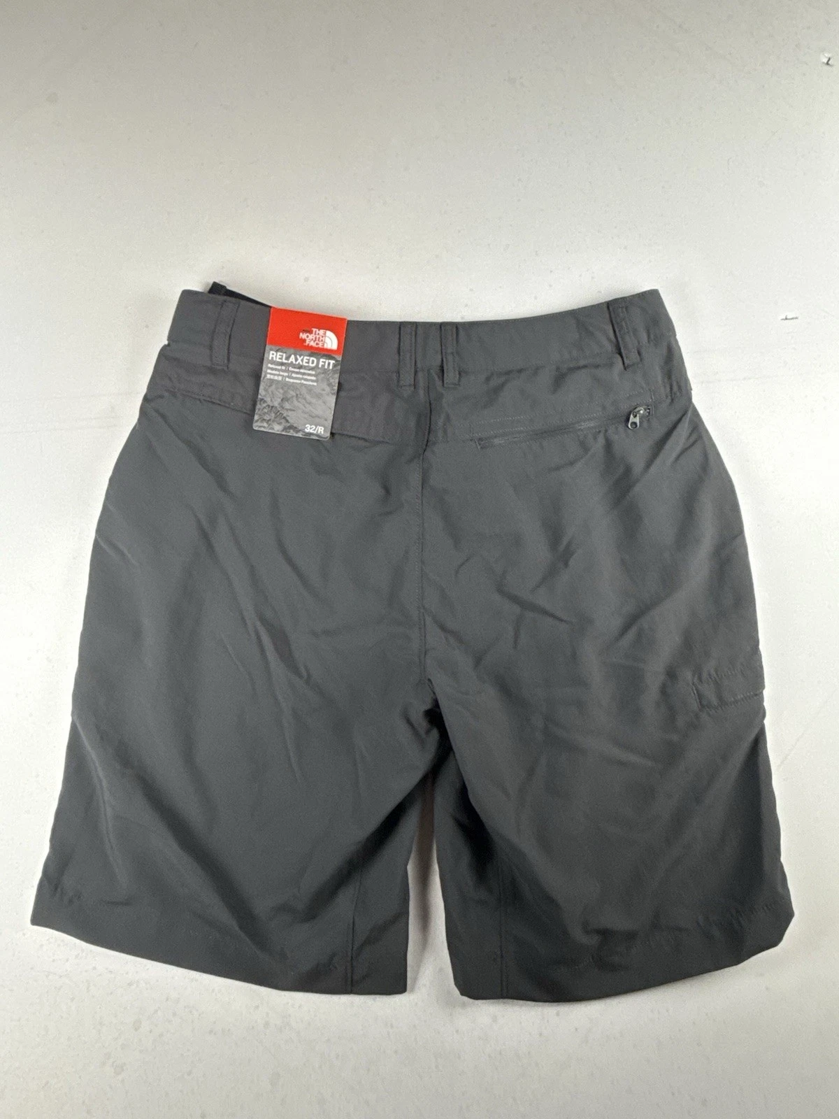 New The North Face Men's Horizon 2.0 Hiking Shorts Gray Size 32