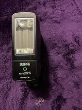 Sunpak Auto 322 S Thyristor Flash Shoe Mount w/ Manual